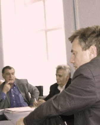 Слева направо: Кузнецов Михаил Иванович, Оболенский Александр Митрофанович, Янков Кирилл Вадимович