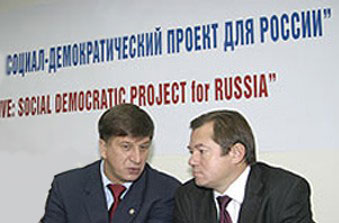 Владимир Кишенин и Сергей Глазьев